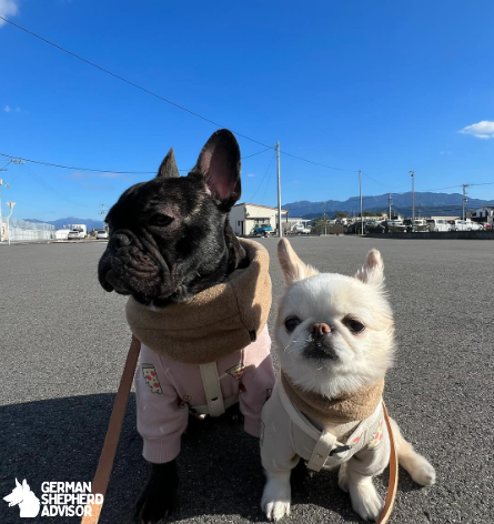 French Bulldog and Pekingese and Chihuahua mix dog