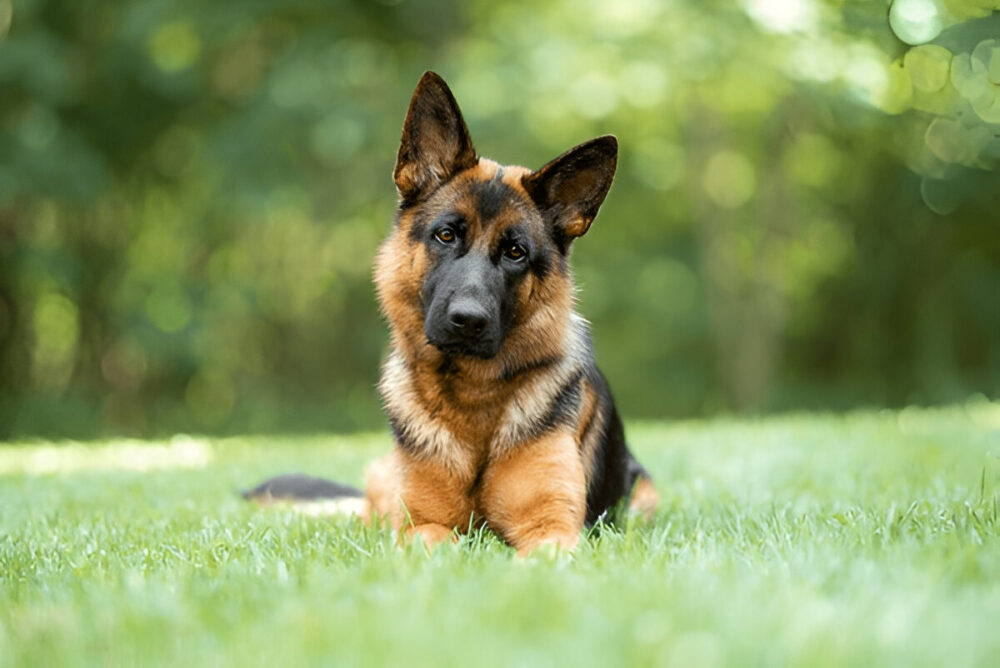 Black and Tan german shepherd